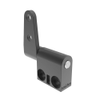 Constant Torque Hinge, Asymmetric, Forward Torque 0.34 N-m , Reverse Torque 0.29 N-m , Rivet / Screw , Zinc Alloy, Black - ST-7A2-30FB-53 - Southco