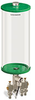 Green Color Key, Clear View Multiple Feed Electro Lubricator, 1 gal Acrylic Reservoir, 3 Feeds, 1/4” OD Tube Outlets, 120V/60Hz - B5162-128AB0312061GW - Oil-Rite Corp.