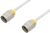 2.4mm Male to 2.4mm Male Cable 48 Inch Length Using PE-SR405FL Coax, LF Solder, RoHS - PE35652LF-48 - Pasternack