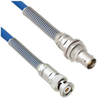 Halogen Free Cable Assembly TRB 3-Slot Plug to Non-Insulated Bulk Head 3-Lug Cable Jack with Bend Reliefs MIL-STD-1553 .242
