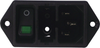 Power Entry Module, Male, 10A, Fuse Drawer Sold Separately; Connector Type Schurter - 48M7013 - Newark, An Avnet Company