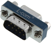 D Sub Adapter, 9Male-9Female; D Sub Connector A L-Com - 61K2600 - Newark, An Avnet Company