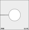 KT CR | Cable Grommets- for the Use in Cleanrooms, 1 - 35 mm / IP66 / IP68 / UL Type 12/4X* - 41217.601 - icotek Corp