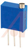 Trimmer;Cermet;Rest 10 Kilohms;PCB;25 Turns;Pwr-Rtg 0.5W - 70153695 - Allied Electronics, Inc.