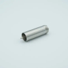 Type-N Coaxial Feedthrough, 1 Pin, Grounded Shield, 0.622″ Dia SS Weld Adapter - A0654-1-W - MPF Products, INC.