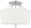 DX1718C Semi-Flush Mts.-Drum Shade - 736325 - Capital Lighting, Inc.