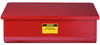 Justrite Red Steel 22 gal Safety Can - 16 in Height - 12 in Overall Diameter - 697841-01043 - 697841-01043 - R. S. Hughes Company, Inc.