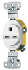 Duplex/Single Receptacle -- RR155W - Image