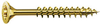 SPAX®  Multi-Material Construction Screws -- T-STAR Plus Flat Head, Full Thread - #10 x 3