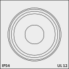 KT-DPF | Multi-Range Cable Grommets, Gray- in Pyramid Shape, for Cable Diameters 3-26 mm / IP54 / UL Type 12 - 41262 - icotek Corp