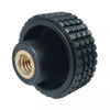 Female Grip Hand Wheel & Knob: Diameter, 1/2-13 Threads, Technopolymer -- KHU-105 - Image