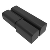 Lift-Off Hinge Offset Knuckle Style, Concealed Mount, Zinc Alloy, Powder Coat, Black - 96-10-510-50 - Southco