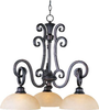 Mid. Chandeliers-Glass Down - 28551 - Light Center (The)