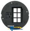 Hubbell SystemOne Sub-Plate, SIEMON MAX and Power - S1SPMAX - TelephoneStuff.com