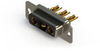 Combo D-Sub Conn, Rcpt, Da-3Wk3, Panel; Product Range Edac - 54AJ3700 - Newark, An Avnet Company