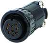 Circular Connector, Plug, Size 12, 2 Position, Cable; Product Range Switchcraft/conxall - 30C2849 - Newark, An Avnet Company