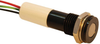 Panel Indicator, Ryg, 12Vdc, Wire Lead; Led Color Apem - 76T8627 - Newark, An Avnet Company