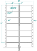 General Purpose Label - Pinfeed - 120453 - Western Numerical Control
