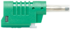 4Mm Banana Plug, Stacking, 36A, Green; Gender Pomona - 25AC2370 - Newark, An Avnet Company