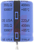 Capacitor, Al Electrolytic;220uF;Snap-In;Radial;+/-20%;Case J02;400VDC;25mmDia. - 70190393 - Allied Electronics, Inc.