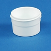 Polypropylene Straight Sided White Jars - 70243 - U.S. Plastic Corporation