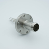 MS Series, Multipin Feedthrough, 6 Pins, 700 Volts, 10 Amps per Pin, 0.056″ Dia Conductors, w/ Air-side Connector, 2.75″ Conflat Flange - A0193-8-CF - MPF Products, INC.
