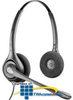 Plantronics H261N Binaural SupraPlus Noise-Canceling.. - 64339-01 - TelephoneStuff.com