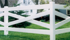 Post & Rail Vinyl Fence - Crossbuck - CertainTeed Corporation