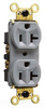 Duplex/Single Receptacle - WR5362-GRY - Thomas & Betts Corporation