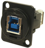 Usb Adapter, 3.0 Type B-Type A, Rcpt; Usb Connector Convert From Cliff Electronic Components - 91Y4216 - Newark, An Avnet Company