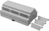 Enclosure, Ip20, Din Rail, Vented, Kit, Din Rail, 58 Mm, 160 Mm, 90 Mm, Pc (Polycarbonate), Grey Rohs Compliant Camdenboss - 76R0239 - Newark, An Avnet Company