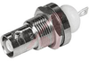 connector,rf coaxial,mhv(high voltage)bulkhead receptacle,spade terminal - 70142978 - Allied Electronics, Inc.
