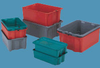 Orbis Stack and Nest Fiberglass Pans, Covers, and Dollies -- 49107