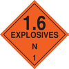 DOT Vehicle Placards - 63404 - Brady Corporation