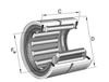 Needle Roller Bearings - RNA4909-2RSR-XL - Pacific International Bearing, Inc.