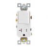 Combination 3-Way Decorative Switch & 20A Tamper Resistant Decorative Outlet - 72232 - Suzhou Ele Mfg Co., Ltd.
