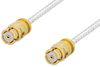 SMP Female to SMP Female Cable 36 Inch Length Using PE-SR047FL Coax, RoHS - PE36148LF-36 - Pasternack