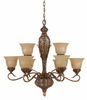 39644 Mid. Chandeliers-Glass Up - 486218 - Capital Lighting, Inc.