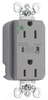 Surge Suppression Receptacle - 8200-GRYSP - Thomas & Betts Corporation
