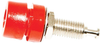 Banana Jack, 15A, Solder, Red; Gender Mueller Electric - 66W1181 - Newark, An Avnet Company