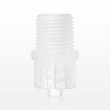 Threaded Connector, Male Luer Lock, Natural - 40069 - Qosina Corp.