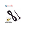 GSM 3dBi Rubber Magnetic Antenna With RG174 Cable (L-3Mtr) + SMA Male St. Connector - ET-GS3RM-1L3-SMS-S13 - Eteily Technologies India Pvt. Ltd.