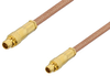 MMCX Plug to MMCX Plug Cable 72 Inch Length Using RG178 Coax, RoHS - PE34598LF-72 - Pasternack