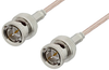 75 Ohm BNC Male to 75 Ohm BNC Male Cable 24 Inch Length Using 75 Ohm RG179 Coax - PE33401-24 - Pasternack