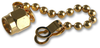 Dust Cap & Chain, Brass; Accessory Type Greenpar Te Connectivity - 98K8564 - Newark, An Avnet Company