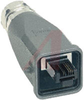 Connector,industrial,metal housed,RJ45,data,cable plug,HAN 3A,IP67 - 70070101 - Allied Electronics, Inc.
