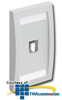 Panduit® Mini-Com Executive Series Faceplates - CFPE1 - TelephoneStuff.com