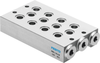Connection block - PRS-1/8-4-B - Festo Corporation