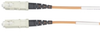 Composite Terminated Fiber Optic Cable, SC-SC, Duplex, Riser, 2-m (6.5-ft.) - EFN4021-002M - Visual Sound, Inc.