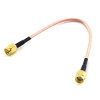 SMA Male St. Connector With RG316 Cable (L-15CM) + SMA Male St. Connector - ET-SMS-4L15C-SMS - Eteily Technologies India Pvt. Ltd.